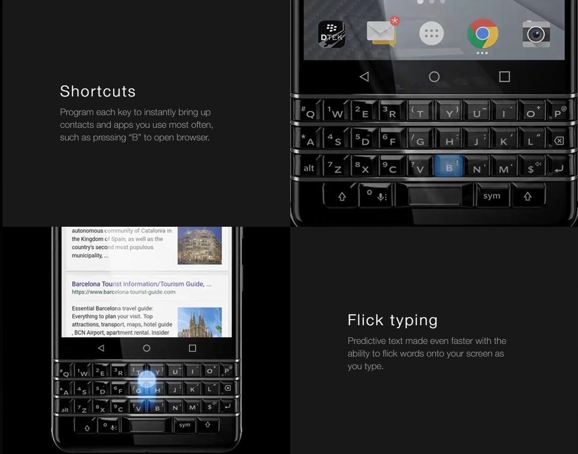 BlackBerry KEYone Keyboard