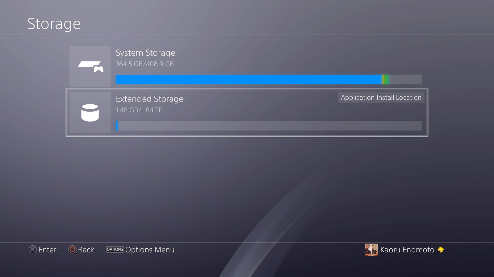 PS4 External Storage