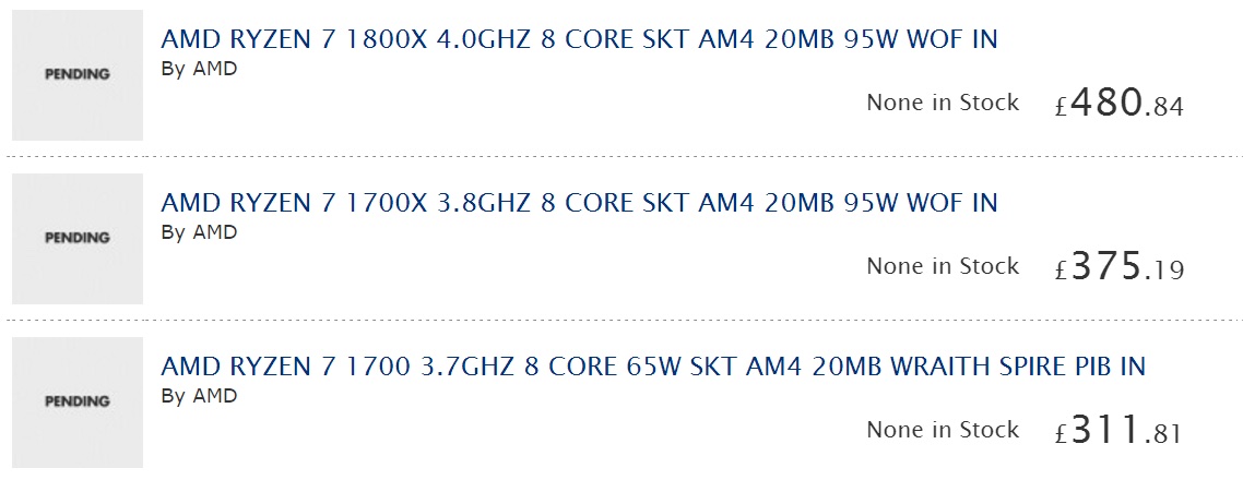 Ryzen Prices 3