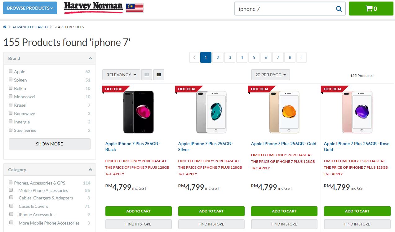 iPhone 7 Plus Price Cut Swithc Machines Harvey Norman 4
