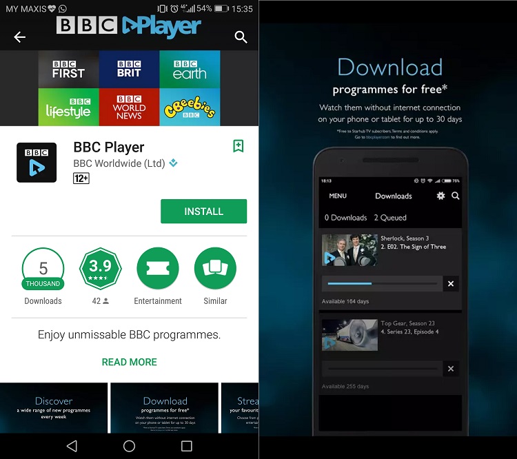 BBC Player Android