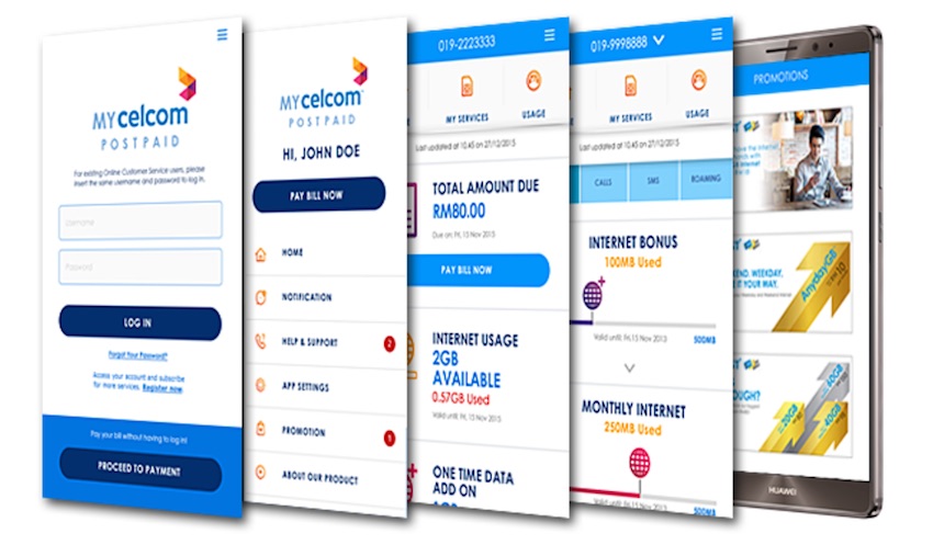 MyCelcom Postpaid App 上架：繳付月費、檢查賬單、購買額外服務一 App 搞定！ 1