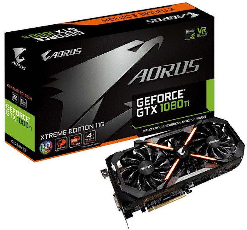 GIGABYTE AORUS GTX 1080 Ti Xtreme Edition