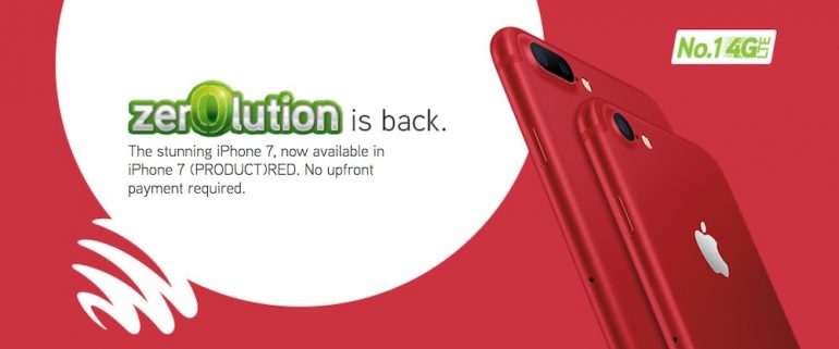 Maxis iPhone 7 Product Red