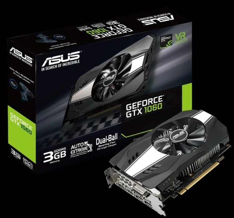 Asus GTX 1060 3GB Phoenix 2