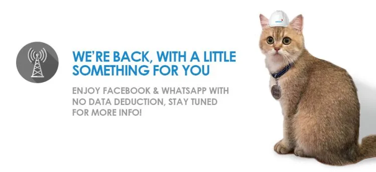 Celcom Free Data for Facebook and WhatsApp