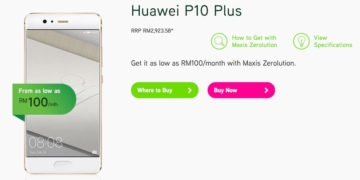 Maxis Huawei P10 Plus Bundle