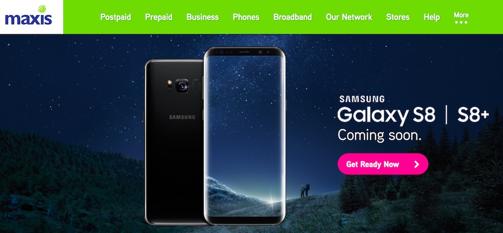 Samsung Galaxy S8 Telco Bundle