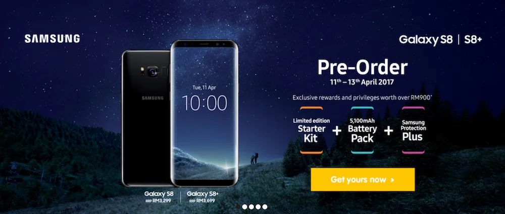 Yes Samsung Galaxy S8 Preorder Main