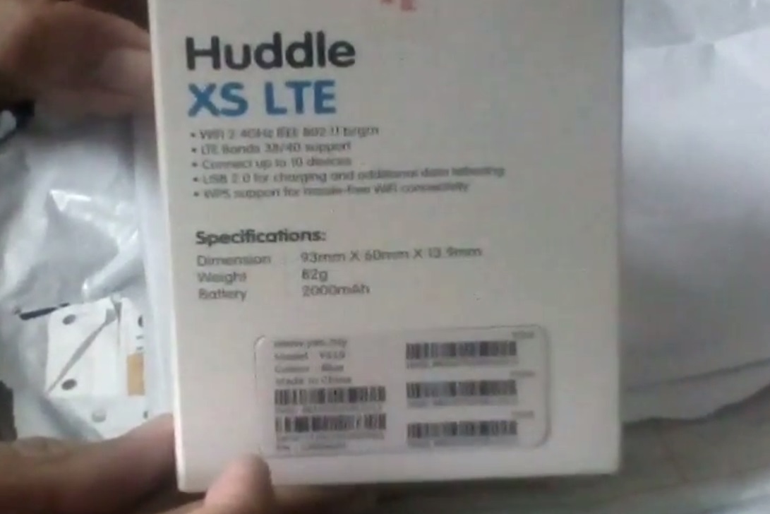 Yes 4G Huddle XS LTE