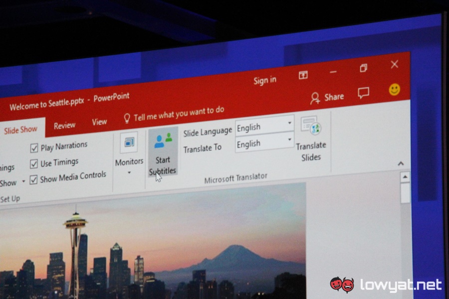 Presentation Translator for Microsoft PowerPoint