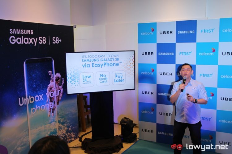 Celcom EasyPhone plan for Samsung Galaxy S8