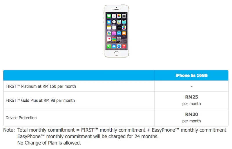 Celcom EasyPhone iPhone