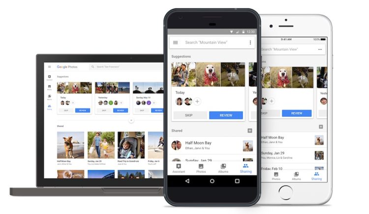Sharing Feature on Google Photos
