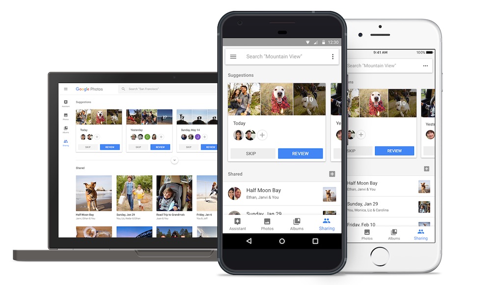 Sharing Feature on Google Photos