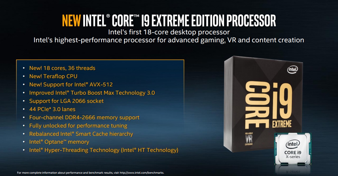 Intel Core i9 X series