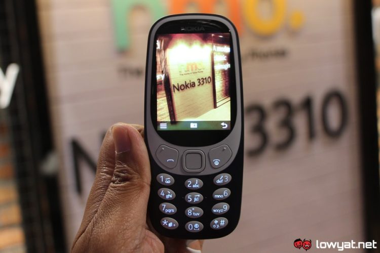 Nokia 3310 Camera
