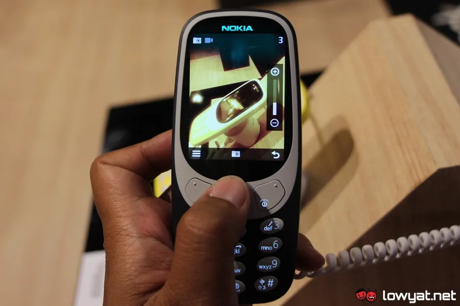 Nokia 3310 Camera