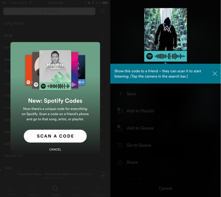 Spotify Introduces New Spotify Codes Feature That Makes It Easier To Share Music