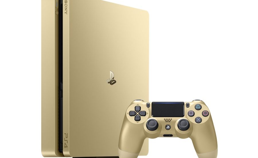 PlayStation 4 Slim Gold