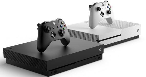 Microsoft Xbox One X and Xbox One S