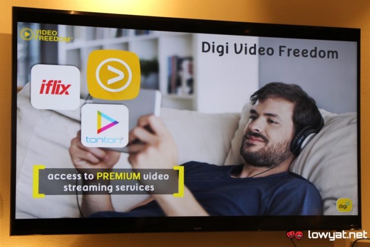 Digi Video Freedom - iflix - Tonton - Viu