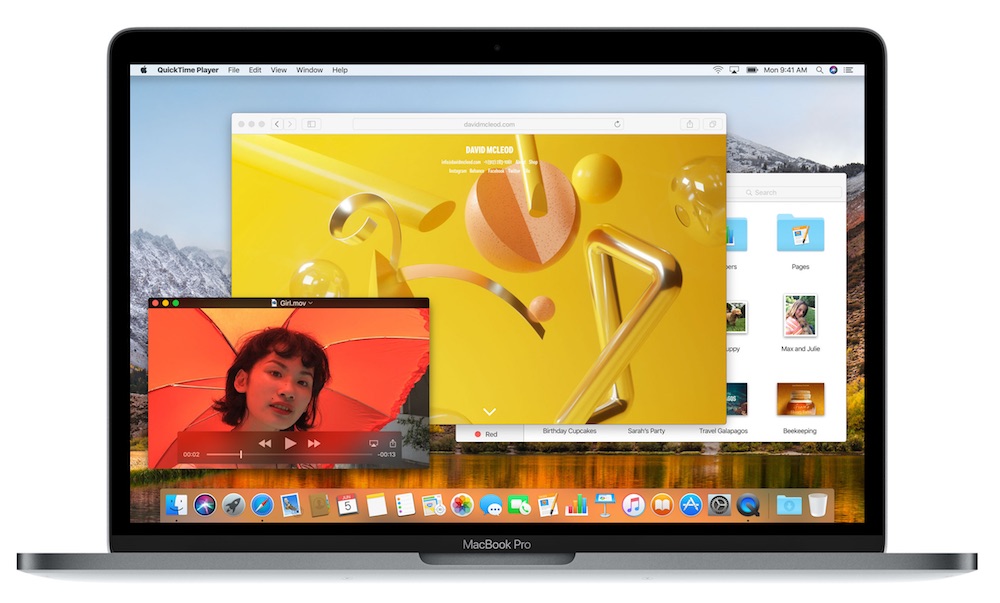 Apple macOS High Sierra on MacBook Pro