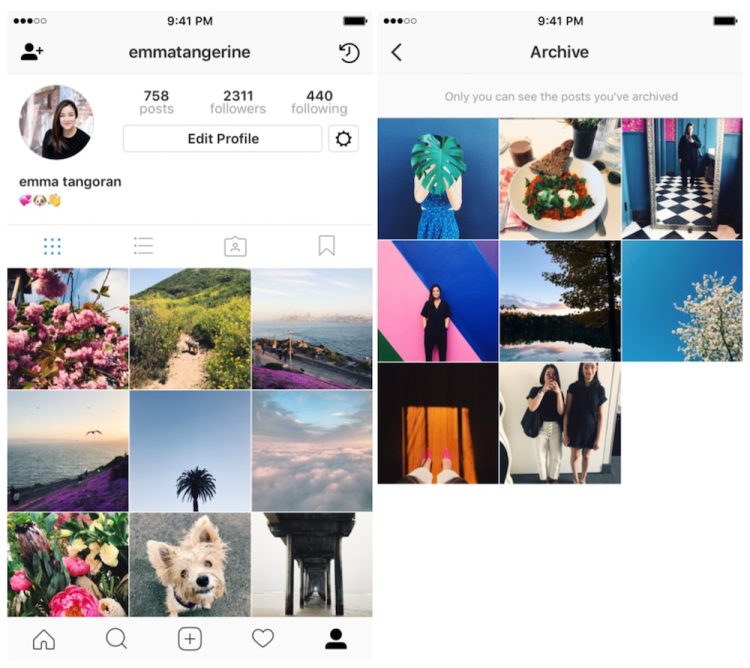 Archive on Instagram
