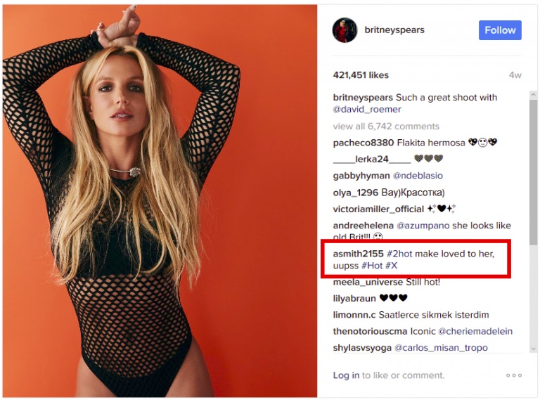 Britney Instagram Malware Commands