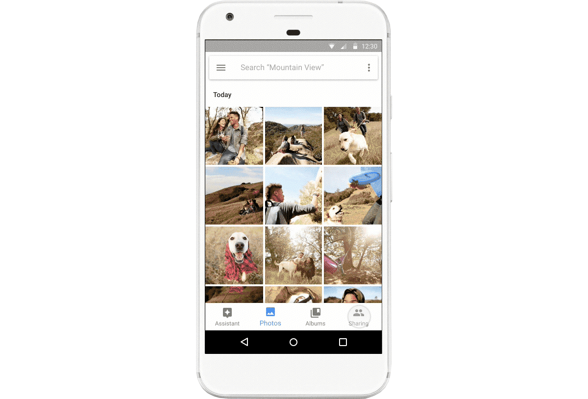Sharing Feature on Google Photos