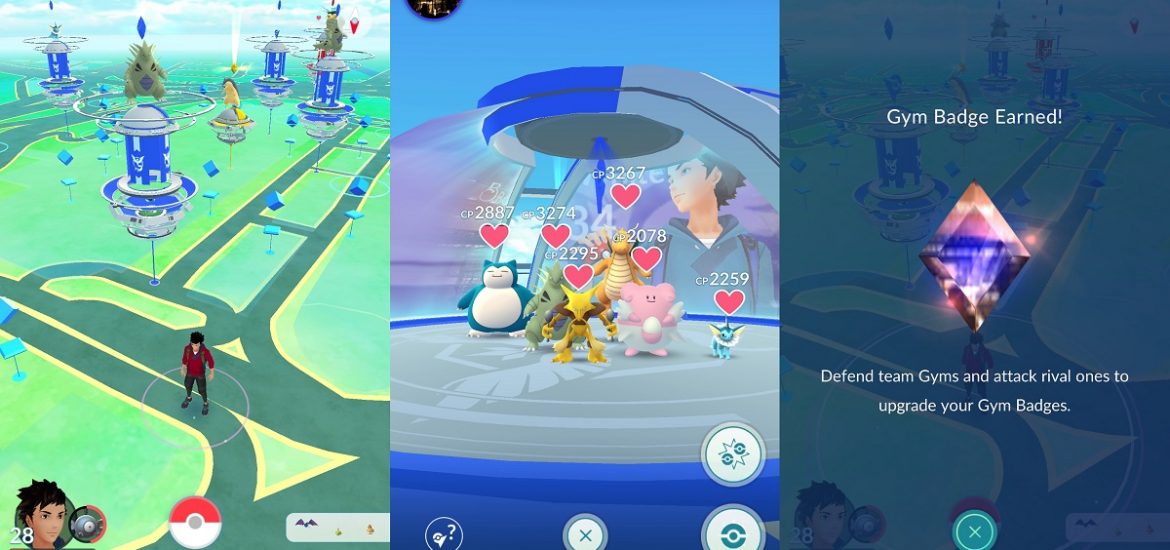 pokemon go gyms near me