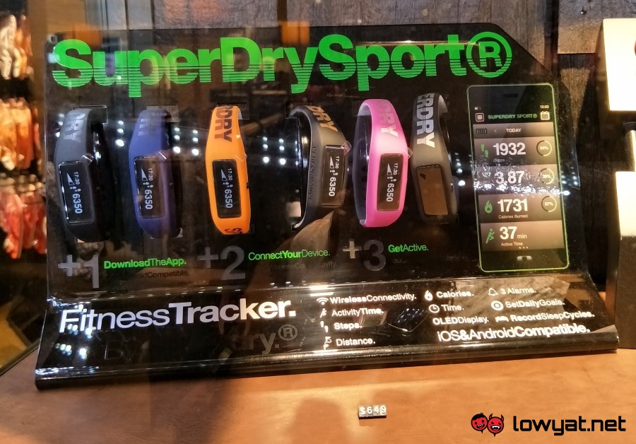 Superdry Sport Fitness Tracker
