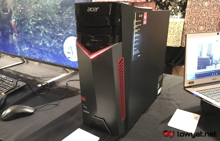Acer Aspire GX281 Powered by AMD Ryzen