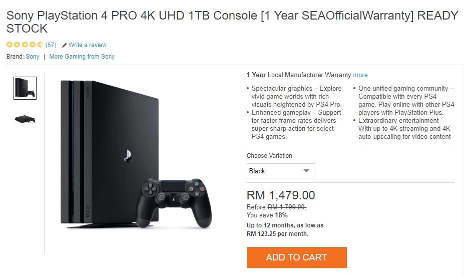 Playstation 4 price malaysia