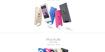 Apple iPod nano and iPod shuffle