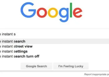 google instant search
