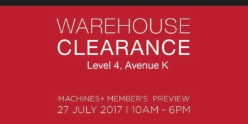 Machines Warehouse Clearance
