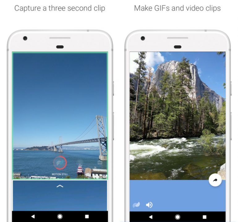 Google Finally Brings Its Motion Stills App To Android