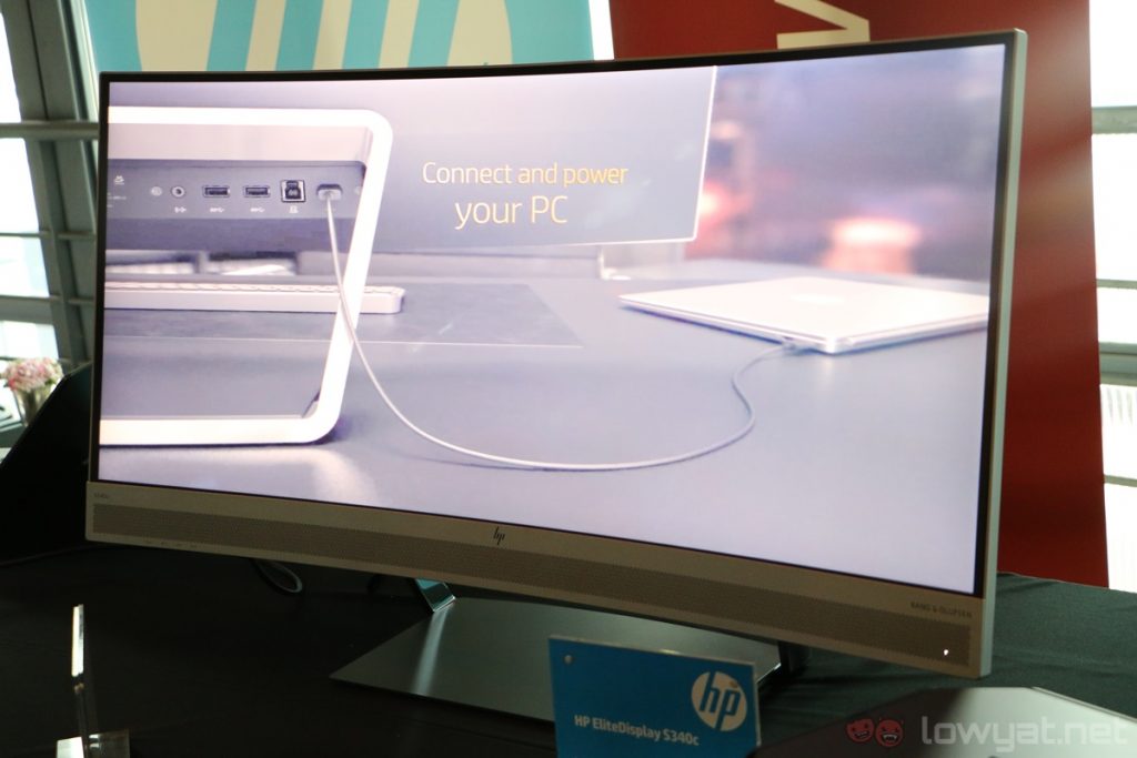 HP EliteDisplay S340c 34" Curved Monitor Enters Malaysia For RM4,999