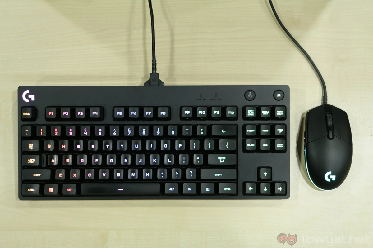 Logitech G Pro Gaming Keyboard & Mouse Lightning Review: Minimalist,  Capable Gear 
