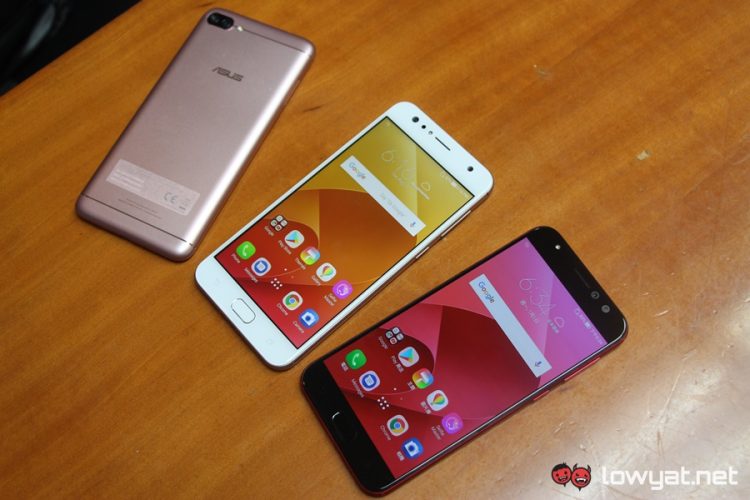 ASUS ZenFone 4 Max, Selfie, and Selfie Pro