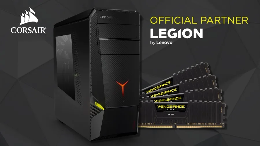 Lenovo Legion Y920 Tower with Corsair Vengeance LPX RAM