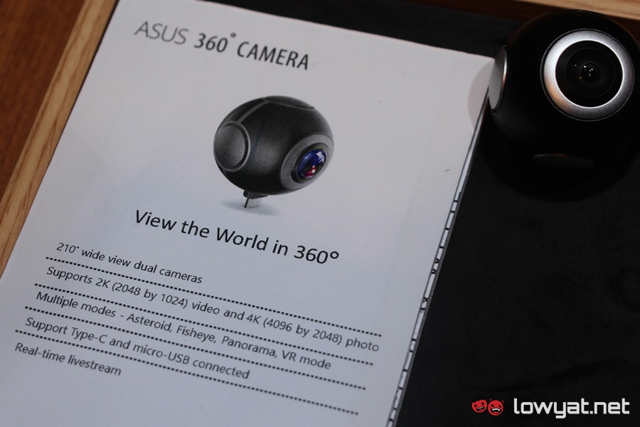 This Is The New ASUS 360° Camera: Available Later This Year - Lowyat.NET