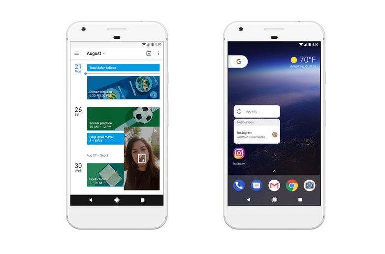 Android Oreo Screenshots
