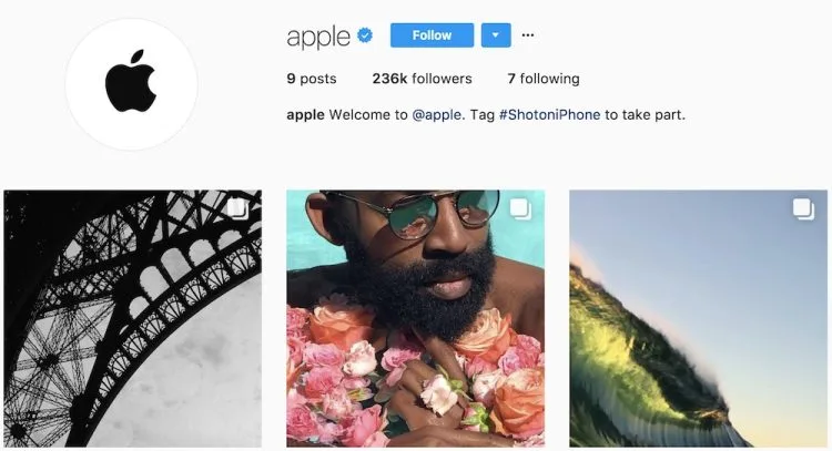 Apple Instagram