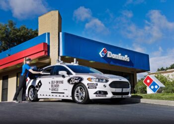 Domino's Pizza (NYSE: DPZ), the recognized world leader in pizza delivery, and Ford Motor Co. are launching an industry-first collaboration to understand the role that self-driving vehicles can play in pizza delivery.