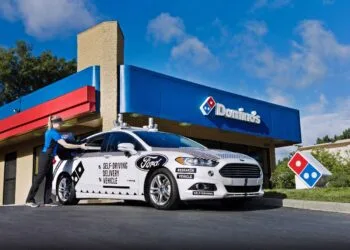 Domino's Pizza (NYSE: DPZ), the recognized world leader in pizza delivery, and Ford Motor Co. are launching an industry-first collaboration to understand the role that self-driving vehicles can play in pizza delivery.