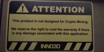 Inno3D Mining Warning 1
