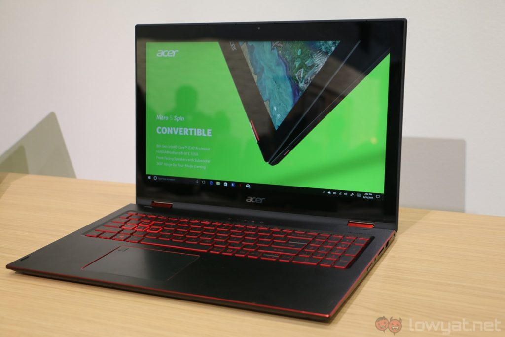 acer nitro 5 spin hands on 6