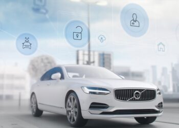Volvo S90 exterior with a range of concierge services